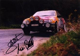 Josep Maria Bardolet – Josep Autet (Ford Sierra RS Cosworth 4x4). Rally de Portugal 1992 (Archivo Autet, autor desconocido)